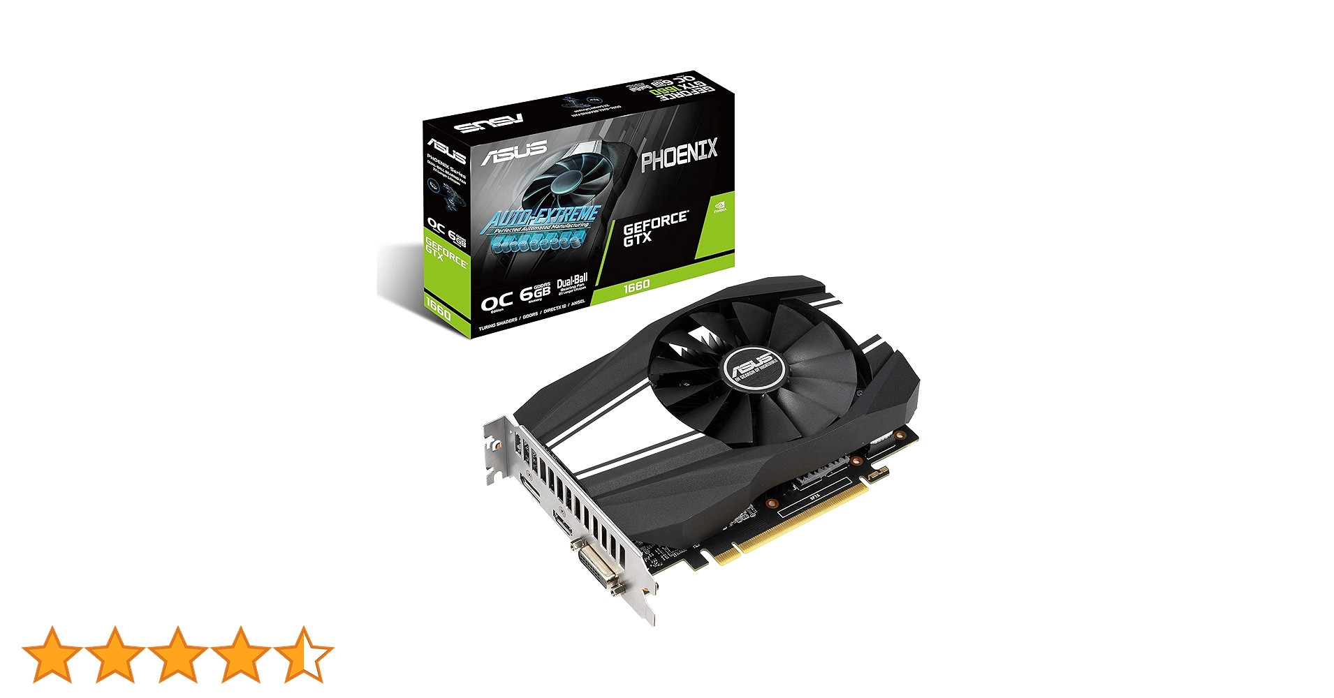 グラフィックボード・グラボ・ビデオカード ASUS PH-GTX1660ti 6G PH-GTX1660TI-O6G｜ビデオカード｜ASUS 日本